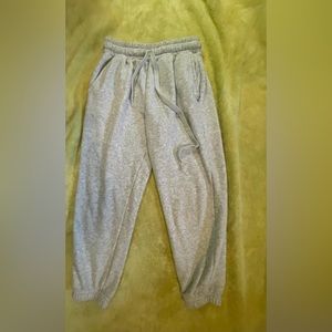 Grey sweat pants